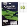 Imagem de Etiqueta Adesiva Colacril A4 Ca4251 38,1X21,2Mm 25Fls