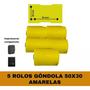 Imagem de Etiqueta Adesiva Gôndola 50x30 P/ Mini Impressora - 5 Rolos