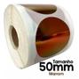 Imagem de ETIQUETA ADESIVA REDONDA METALIZADA 5X5 / 50X50mm