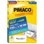 Imagem de Etiqueta Pimaco Carta Inkjet + Laser 50,8x101,6mm 100 Folhas 6183