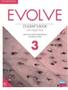 Imagem de Evolve 3 - student's book with digital pack