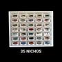Imagem de Expositor 35 Nichos - Escala 1:64 caixa base - cod 13035