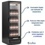 Imagem de Expositor de Bebidas Vertical para 360 Latas Freezer 410 Litros GPTU40 GELOPAR
