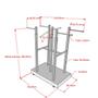 Imagem de Expositor de Roupas em MDF Base com 6 cabideiros Robust