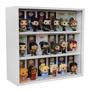Imagem de Expositor Funko Pop Mdf 3 Vãos (para Caixas E Pops) Branco - Dom Móveis