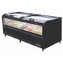 Imagem de Expositor Ilha para Congelados Frilux Full Glass Inverter 2,10m 127V RF-316-IN