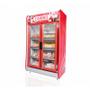 Imagem de Expositor Vertical 02 Portas Para Carnes Polar MASPC-125 Vermelho 220v