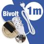 Imagem de Extensão Bipolar Slim 1 Metro Branco Force Line