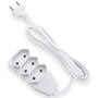 Imagem de Extensão Bipolar Slim 1 Metro Branco Force Line