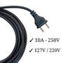 Imagem de Extensão Cabo Fio Pp 2 X 1.5 mm Reforçada Rolo Com 10 Metros