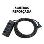 Imagem de Extensão Cabo Fio Pp 2 X 1.5 Mm Reforçada Rolo Com 5 Metros