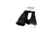 Imagem de Extensao Daneva Prolongador Macho Femea 2 Polos Paralelo Preta 3M10A Dn1312