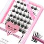 Imagem de Extensão de cílios Cluster Lashes PRO LASHBEAUTY 72 unidades D-8-16