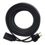 Imagem de Extensão Elétrica 20a 30 metros cabo pp 3x1mm Megatron com Pinos Macho e Fêmea de 20a
