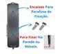 Imagem de Extensão Elétrica 5 Tomada Filtro Linha Bivolt c/ Fusivel de Proteção 1 Metro