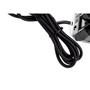 Imagem de Extensao Interneed Tripla Axial 2 Polos+Terra Preta 1,5M 10A 071778