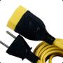 Imagem de Extensão Prolongador 15m 10a 2x1mm 110v 220v Legrand Daneva Cor Amarelo