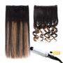 Imagem de Extensões de cabelo Amygirl Remy Human Hair 14 em 70 g 5 unidades