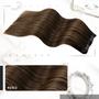 Imagem de Extensões de cabelo Clip in Moresoo Real Human Hair 80g 40cm