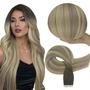 Imagem de Extensões de Cabelo Full Shine Tape-In - 60cm, 10 Unidades, 25g