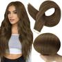 Imagem de Extensões de cabelo Full Shine Tape in Human Hair Brown 18 cm