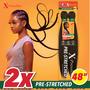 Imagem de Extensões de Cabelo Sensationnel X-pression 2X - 48 Polegadas (Pacote com 5)