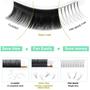 Imagem de Extensões de cílios de volume PRO LASHBEAUTY Easy Fan D-0.07