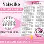 Imagem de Extensões de cílios Yaiseiko Natural Lash Clusters D Curl