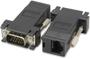 Imagem de Extensor Adaptador Cabo Vídeo VGA Cabo de Rede RJ45 até 30M
