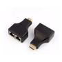 Imagem de Extensor Adaptador Hdmi ate 30 Metros Cabo De Rede Utp Rj45 Cat5