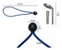 Imagem de Extensor Bolinha Para Instalação Capa Lona Piscina Kit Com 20 Unidades