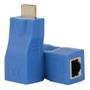Imagem de Extensor Conversor Hdmi Via 1 Cabo Rede Rj45 4K 30M Cat5E/6