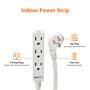 Imagem de Extensor de Tomada Amazon Basics - 6 Pés, 3 Tomadas, Pacote com 2