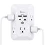 Imagem de Extensor de Tomadas Addtam 5 Saídas com 4 USB PD 20W - Protetor de Surtos