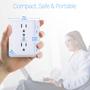 Imagem de Extensor de Tomadas Unidapt Multi Plug - 6 Tomadas + 2 USB com Protetor de Surto