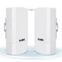 Imagem de Extensor de Wi-Fi KuWFi CPE120 - 300Mbps, Alcance de 1km, Kit com 2 Unidades