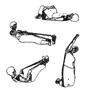 Imagem de Extensor Elástico 1 Via Forte Azul Liveup 17 Lbs - 7,71 Kg
