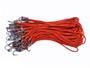 Imagem de Extensor Elastico Borracha Lona Caminhão 40CM Vermelho 100 Unidades