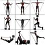 Imagem de Extensor Elástico Extra Forte Push - Elástico ginástica musculação Pilates - Corda Dupla