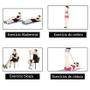 Imagem de Extensor Elástico Para Exercicio Físico 4 Tubos ul