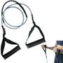 Imagem de Extensor Elástico Resistente Com Alça Para Exercícios De Academia Ginástica Corda Faixa Elástica Leve Médio Forte Treino Em Casa