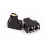 Imagem de Extensor hdmi 1080p via cabo de rede ate 30m f3 jc-ex-rj45