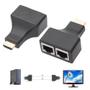 Imagem de Extensor hdmi 1080p via cabo de rede ate 30m f3 jc-ex-rj45