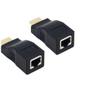 Imagem de Extensor Hdmi 30 Metros Via 1 Cabo Rede Rj45 Cat5E/6