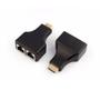 Imagem de Extensor Hdmi 3d 30 Metros Via Cabo De Rede Utp Rj45 Cat5e/6