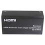 Imagem de Extensor Hdmi 60 Metros X Rj45 Cat5 Cat6 3d 1080p Bivolt