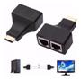 Imagem de Extensor Hdmi Extender By Cat-5e 6 Cable 30m Á 1800p