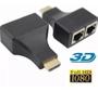 Imagem de Extensor Hdmi Extender By Cat-5e 6 Cable 30m Á 1800p