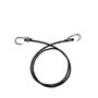 Imagem de Extensor ou Corda Elastica 1,5m Preto/Branco - 100UN