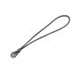Imagem de Extensor ou Corda Elastica Gancho Duplo 70cm Cinza - 5UN